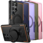 For Samsung Galaxy S24 Ultra / S24 Case | Poetic Fit Magnetic Ring Stand Cover