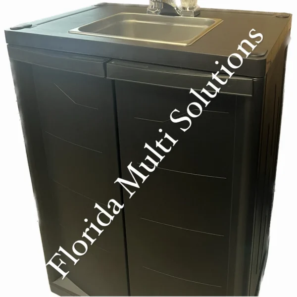 Portable Sink Hand Wash with Hot & Cold Water - NSF Parts 110V (Small Faucet)