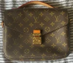 Louis Vuitton Pochette Metis Crossbody Brown Canvas - Image 4