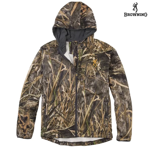 Browning Wasatch Fleece Jacket (XL) - Mossy Oak Shadow Grass Habitat