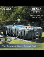 Intex 18' x 9' x 52" Ultra XTR Rectangular Frame Swimming Pool Set with Pump
