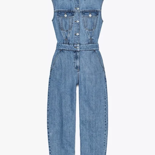 Zara 1975 Collection Balloon Jumpsuit Sleeveless Women’s Size Medium