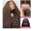 Human Hair Lace Front Wig 18 Inch