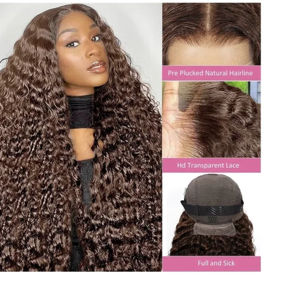 Human Hair Lace Front Wig 18 Inch