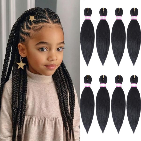 Sensationnel X-pression prestretched braiding hair - 6x braid 58 inch all kanekalon flame retardant synthetic braid for box braids and twists (30 LIGHTAUBURN)