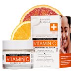 Advanced Clinicals Brightening Vitamin C Face Cream Gel With Niacinamide + Hyaluronic Acid | Vitamin C Moisturizer Lotion For Face Visibly Diminishes Look Of Dark Spots & Uneven Skin Tone, 2.5 Fl Oz - Image 2