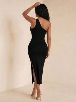 Shien raffinéa fashionable sexy women’s asymmetrical shoulder… - Image 2