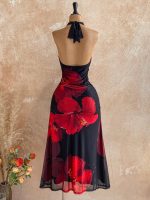 Soleia ,black and red , summer, casual, holiday , vacation.. - Image 2