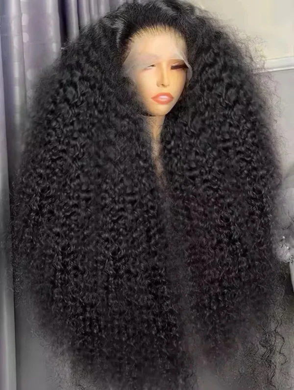 Human Hair Lace Front Wig 34 Inch 250% Density