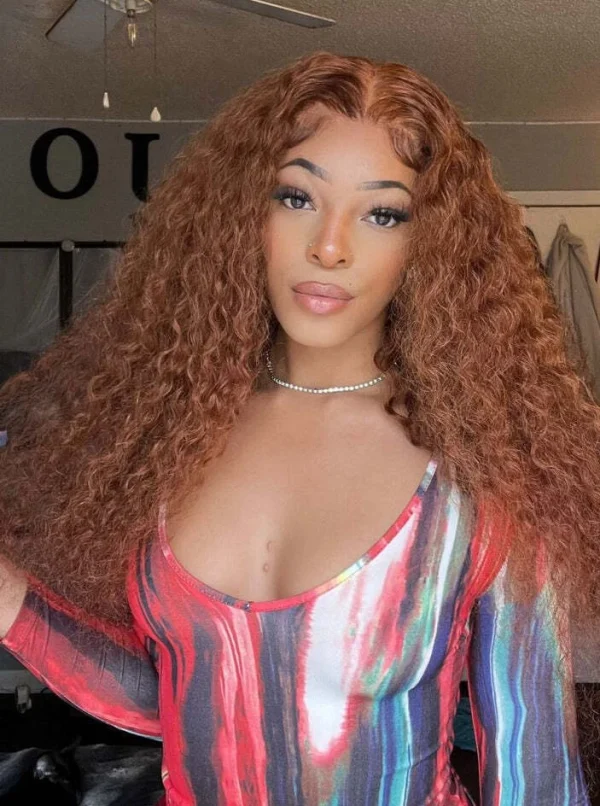 Cayenne Wig - 13x4 Lace Frontal Transparent Lace Water Wave 180% Density