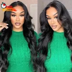 13x6 HD Lace Front Body Wave Human Hair Wig – Glueless | 180% Density | 26" - Image 2