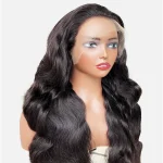 MM Body Wave HD Lace Front Wig 22” Wet & Wavy Human Hair 13x4 Transparent