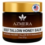 100% Grass-Fed Beef Tallow For Skin Balm with Organic Manuka Honey MGO 263+.