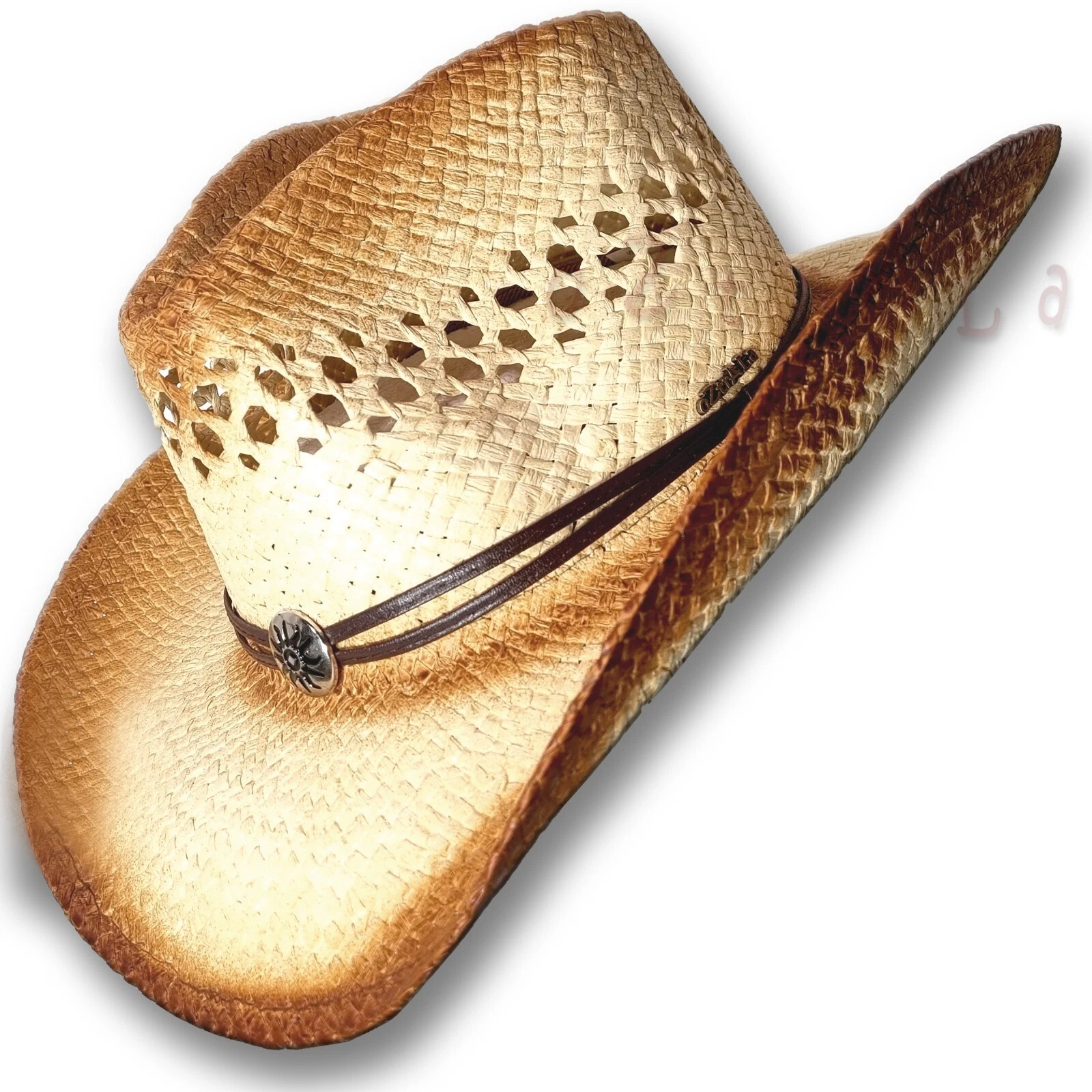 s-l1600 - 2026-07-13T190248.239 Have one to sell? Sell one like this Sell something else Share oZtrALa HR01 Westland Straw HAT Cowboy Australian Western Outback Men Women Sun - Image 1