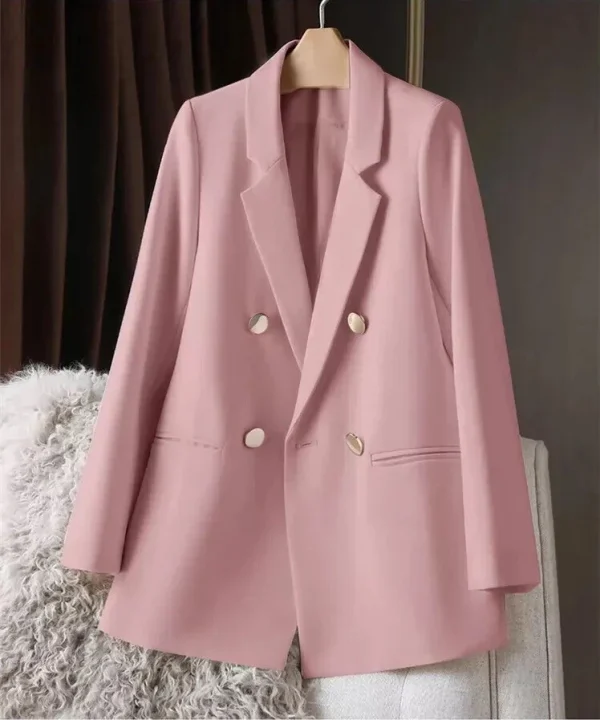 Blazer Women's Suit Jacket Relaxed Day Top Casual Long Sleeve Women NEW 9 COLORS